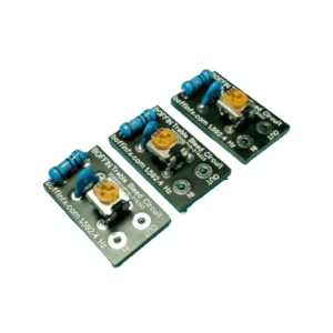 Guitar Adjustable Treble Bleed Circuit (Parallel) 3 Pack 1,592 Hz for High Output Humbuckers and Single Coil Pickups, Teles (Black)