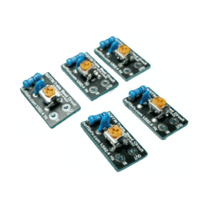 Guitar Adjustable Treble Bleed Circuit (Parallel) 5 Pack 1,592 Hz for High Output Humbucker and Single Coil Guitars, Teles (Black)