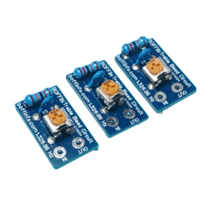 Guitar Adjustable Treble Bleed Circuit (Parallel) 1,326 Hz 3 Pack for Vintage Output Humbucker and Single Coil Guitars (Blue)
