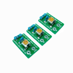 Guitar Adjustable Treble Bleed Circuit (Parallel) 3 Pack 1,061 Hz for Low Output Humbucker and Single Coil Guitars (Green)