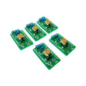 Guitar Adjustable Treble Bleed Circuit (Parallel) 5 Pack 1,061 Hz for Low Output Humbucker and Single Coil Guitars (Green)
