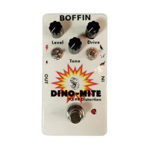 Boffin FX Dino-Mite Distortion Effects Pedal #133