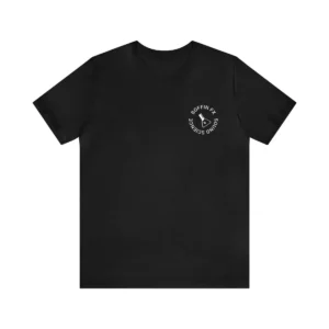 Boffin FX Round Logo Unisex Jersey Short Sleeve Tee Black