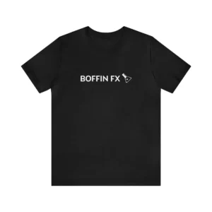 Boffin FX Unisex Jersey Short Sleeve Tee Black