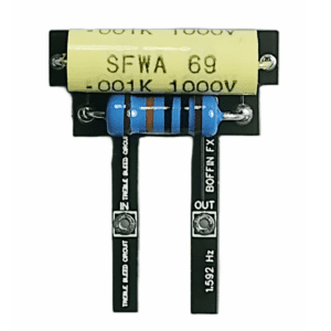 Treble Bleed Circuit Direct Mount 1,592 Hz - Black