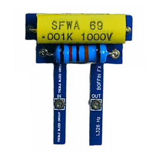 Treble Bleed Circuit Direct Mount 1,326 Hz - Blue