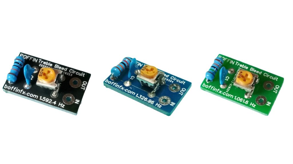 adjustable treble bleed circuits