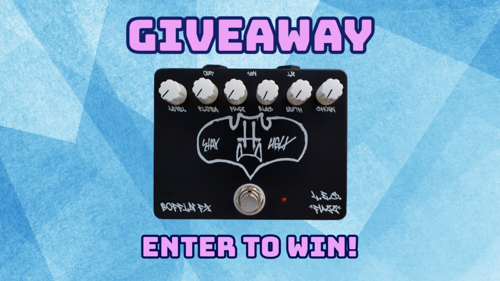 Fuzz Pedal Giveaway