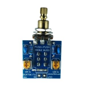 Guitar Push-Push Adjustable Treble Bleed Switch 1,326 Hz / 1,061 Hz