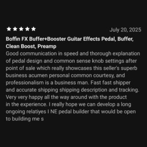 Buffer+Booster Customer Feedback