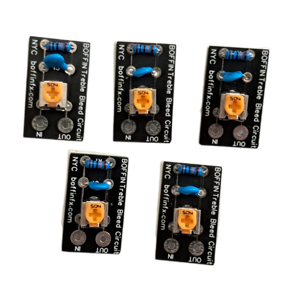 Adjustable Treble Bleed 5 Pack